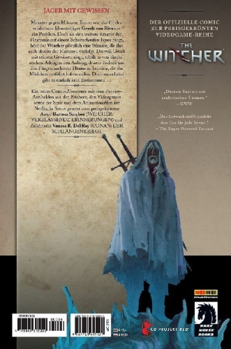 Buchcover und Innenansicht für das Buch: The Witcher: Witch's Lament #1-#4
