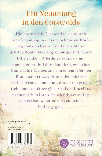 Buchcover und Innenansicht für das Buch: Tee für zwei in Castle Combe
