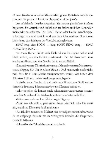 Buchcover und Innenansicht für das Buch: Die gestohlene Zeit