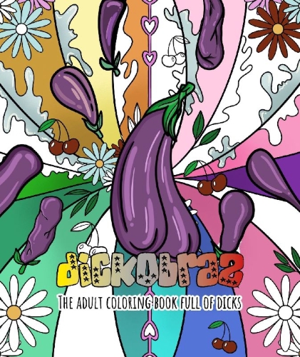 Buchcover und Innenansicht für das Buch: DICK coloring book