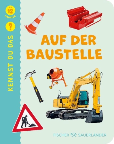 Buchcover und Innenansicht für das Buch: Kennst du das? Auf der Baustelle