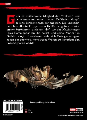 Buchcover und Innenansicht für das Buch: Berserk Max 03