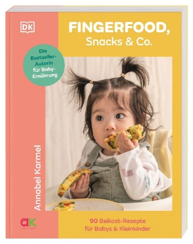 Buchcover und Innenansicht für das Buch: Fingerfood, Snacks & Co.