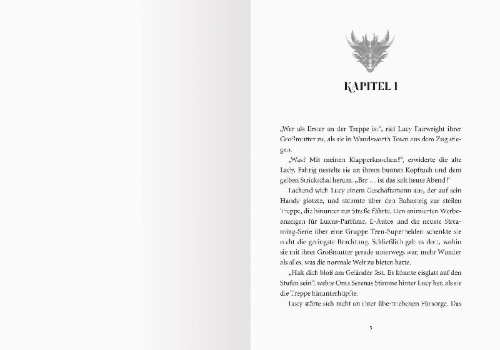 Buchcover und Innenansicht für das Buch: Spellcraft Band 1