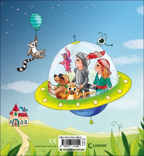 Buchcover und Innenansicht für das Buch: Meine Kindergarten-Freunde (Magische Wesen, Tiere & Co.)
