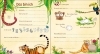 Buchcover und Innenansicht für das Buch: Meine Kindergarten-Freunde (Magische Wesen, Tiere & Co.)