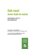 Buchcover und Innenansicht für das Buch: Geh raus! Deine Stadt ist essbar