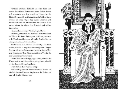 Buchcover und Innenansicht für das Buch: Hotel Balzaar
