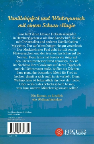 Buchcover und Innenansicht für das Buch: Winterglück im kleinen Gourmetladen