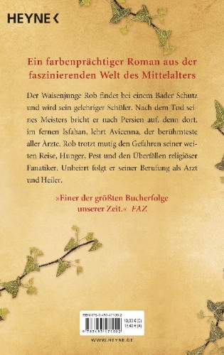 Buchcover und Innenansicht für das Buch: The Physician