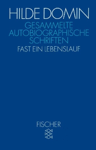 Buchcover und Innenansicht für das Buch: Gesammelte autobiographische Schriften