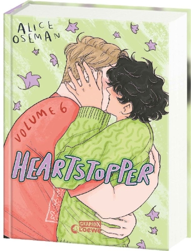 Buchcover und Innenansicht für das Buch: Heartstopper Volume 6 (deutsche Hardcover-Ausgabe)