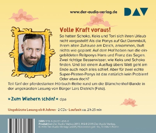 Buchcover und Innenansicht für das Buch: Die Haferhorde 05: Stallpiraten ahoi!