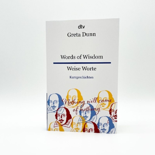 Buchcover und Innenansicht für das Buch: Words of Wisdom Weise Worte