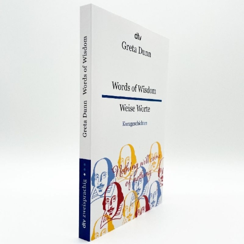 Buchcover und Innenansicht für das Buch: Words of Wisdom Weise Worte