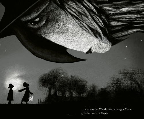 Buchcover und Innenansicht für das Buch: Ein Engel in der Nacht