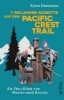 Buchcover und Innenansicht für das Buch: 7 Millionen Schritte auf dem Pacific Crest Trail