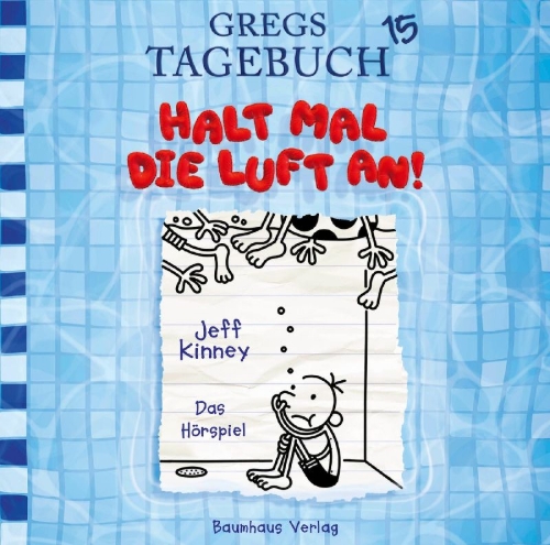 Buchcover und Innenansicht für das Buch: Gregs Tagebuch 15 - Halt mal die Luft an!