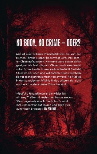 Buchcover und Innenansicht für das Buch: No Body, No Crime