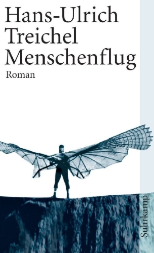 Buchcover und Innenansicht für das Buch: Menschenflug
