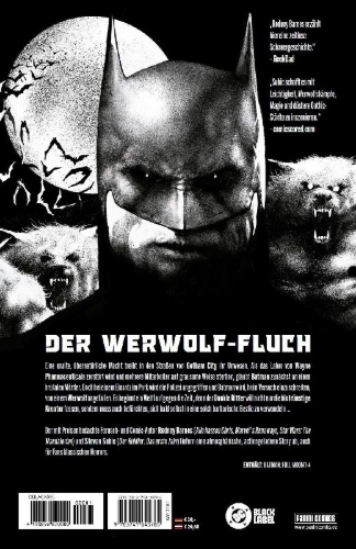 Buchcover und Innenansicht für das Buch: Batman: Full Moon