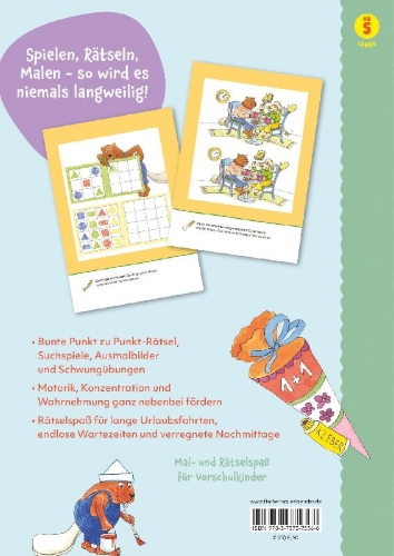 Buchcover und Innenansicht für das Buch: Kennst du das? Keine Zeit für Langeweile!