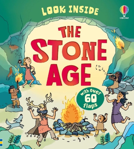 Buchcover und Innenansicht für das Buch: Look Inside the Stone Age