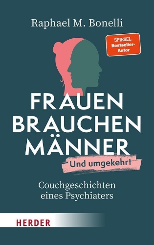Buchcover und Innenansicht für das Buch: Frauen brauchen Männer (und umgekehrt)