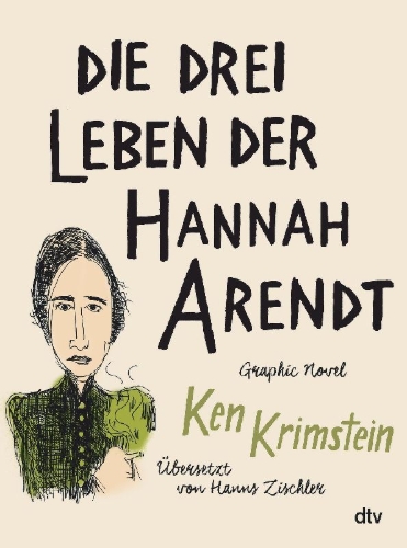 Buchcover und Innenansicht für das Buch: The Three Escapes of Hannah Arendt