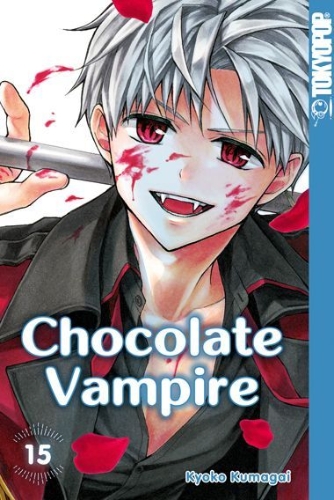 Buchcover und Innenansicht für das Buch: Chocolate Vampire 15