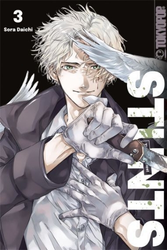 Buchcover und Innenansicht für das Buch: STUNTS - The Ninth Ghost 03