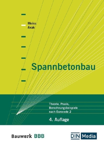 Buchcover und Innenansicht für das Buch: Spannbetonbau
