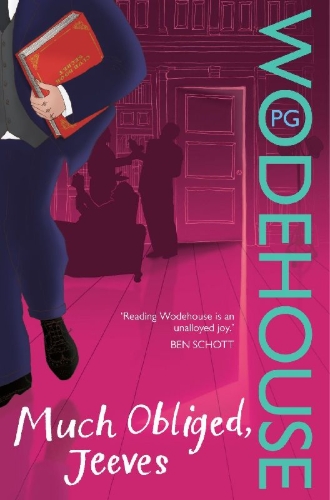 Buchcover und Innenansicht für das Buch: Much Obliged, Jeeves