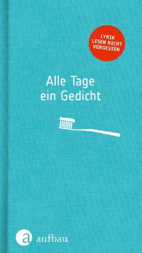 Buchcover und Innenansicht für das Buch: Alle Tage ein Gedicht