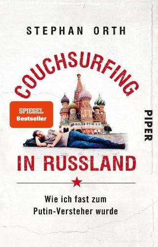Buchcover und Innenansicht für das Buch: Couchsurfing in Russland
