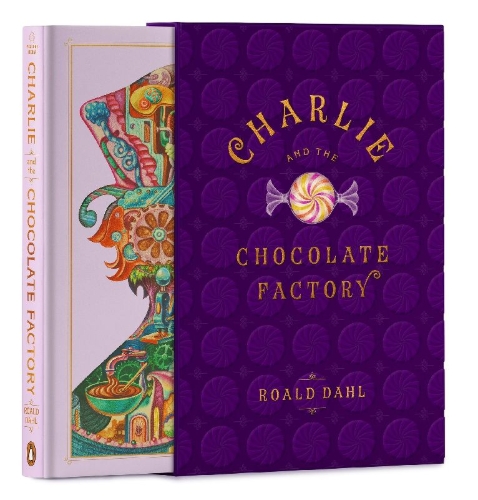 Buchcover und Innenansicht für das Buch: Charlie and the Chocolate Factory - A Very Special Edition