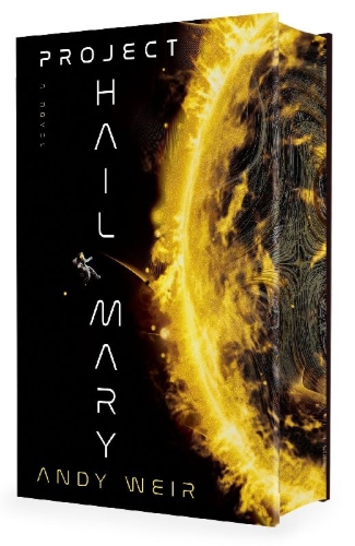 Buchcover und Innenansicht für das Buch: Project Hail Mary