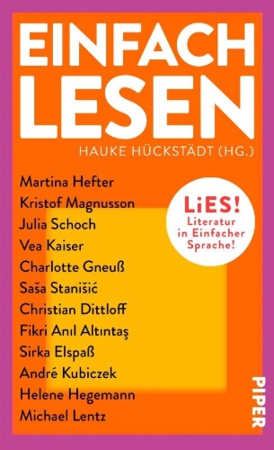 Buchcover und Innenansicht für das Buch: Einfach lesen