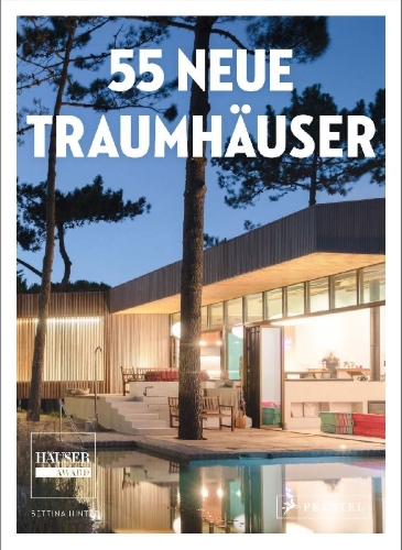 Buchcover und Innenansicht für das Buch: 55 Neue Traumhäuser