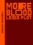 Buchcover und Innenansicht für das Buch: Reading Journal: More Blood, Less Plot.