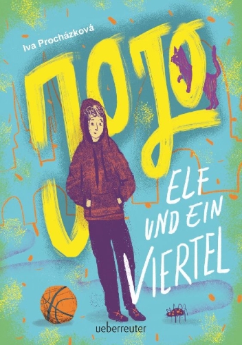 Buchcover und Innenansicht für das Buch: Jojo, elf und ein Viertel