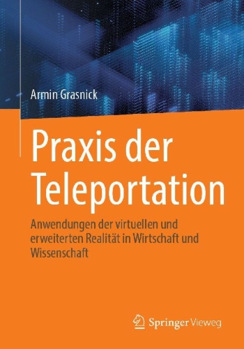 Buchcover und Innenansicht für das Buch: Praxis der Teleportation