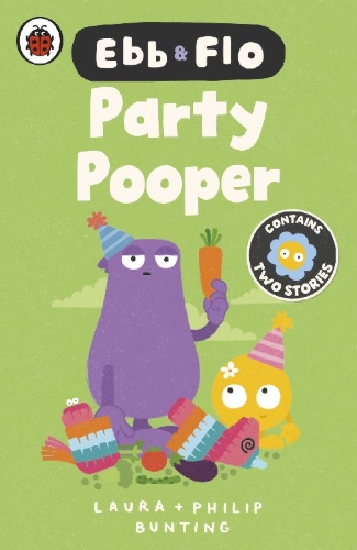 Buchcover und Innenansicht für das Buch: Ebb and Flo: Party Pooper and Cool Beans
