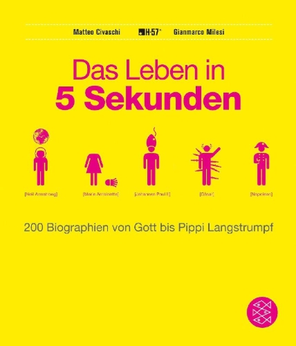 Buchcover und Innenansicht für das Buch: Life in 5 seconds