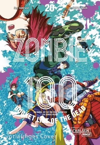 Buchcover und Innenansicht für das Buch: Zombie ni Naru Made ni Shitai 100 no Koto