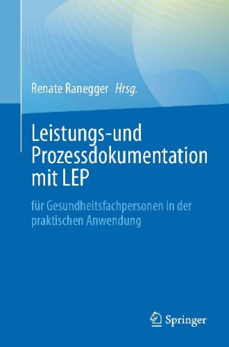 Buchcover und Innenansicht für das Buch: Leistungs- und Prozessdokumentation mit LEP