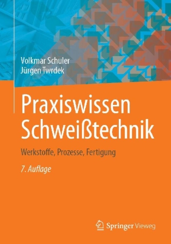Buchcover und Innenansicht für das Buch: Praxiswissen Schweißtechnik