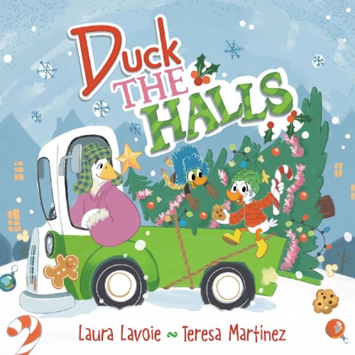 Buchcover und Innenansicht für das Buch: Duck the Halls