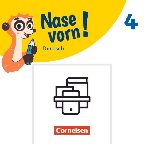 Buchcover und Innenansicht für das Buch: Nase vorn! 4. Schuljahr - Basiskompetenzen Deutsch - Die Kompetenz Richtig schreiben trainieren Klasse 4 - 5 Übungshefte im Paket mit Lösungen