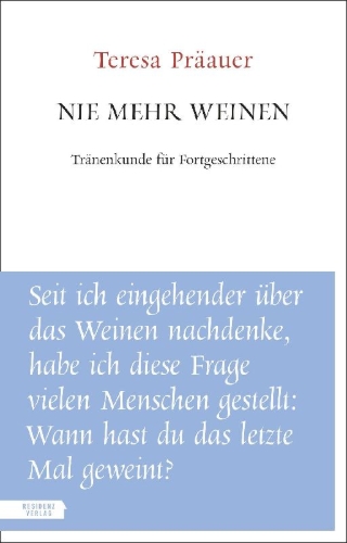 Buchcover und Innenansicht für das Buch: Nie mehr weinen